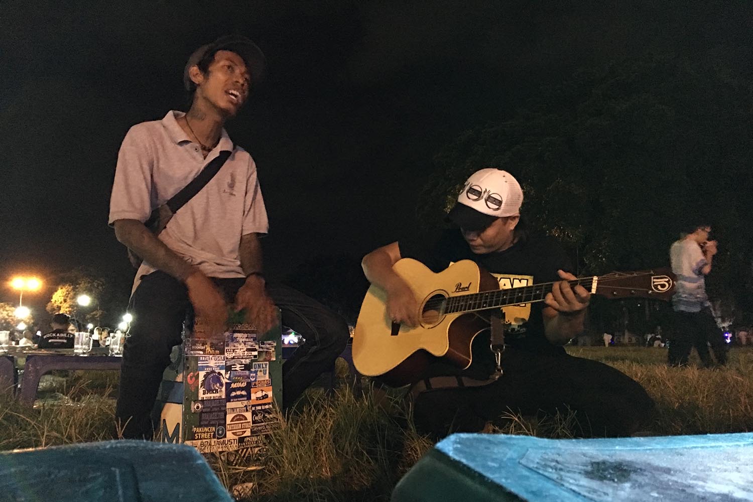 Chanteur à Yogyakarta