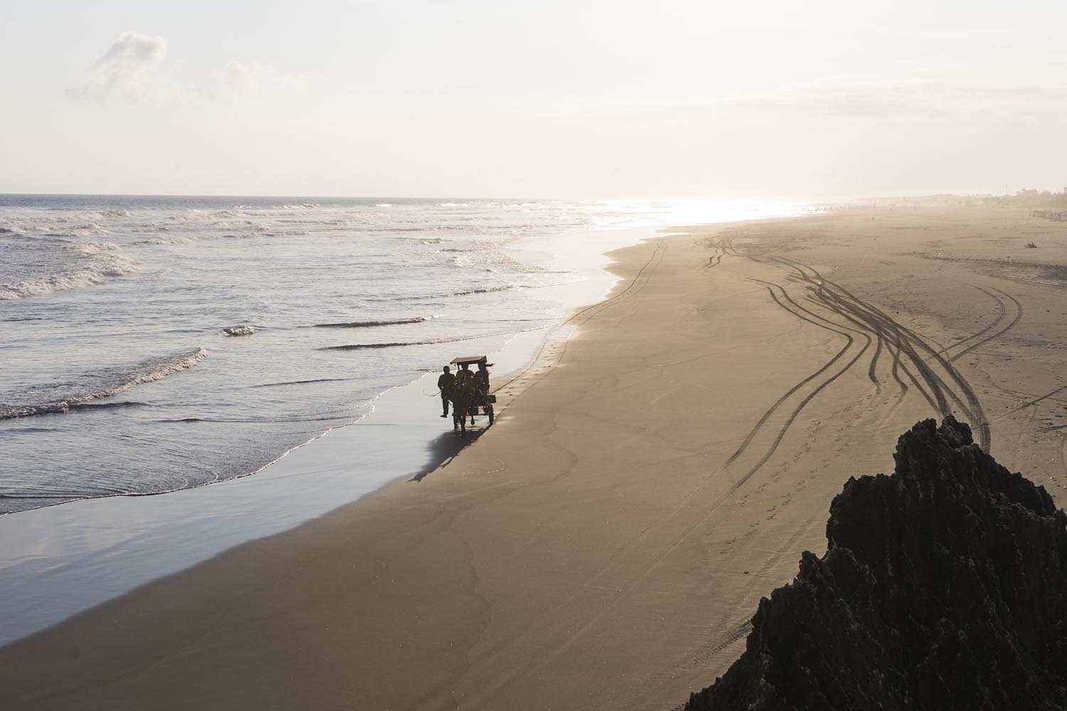 Plage à Java
