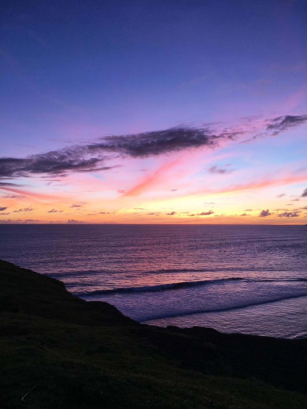 Coucher de soleil à Sumbawa