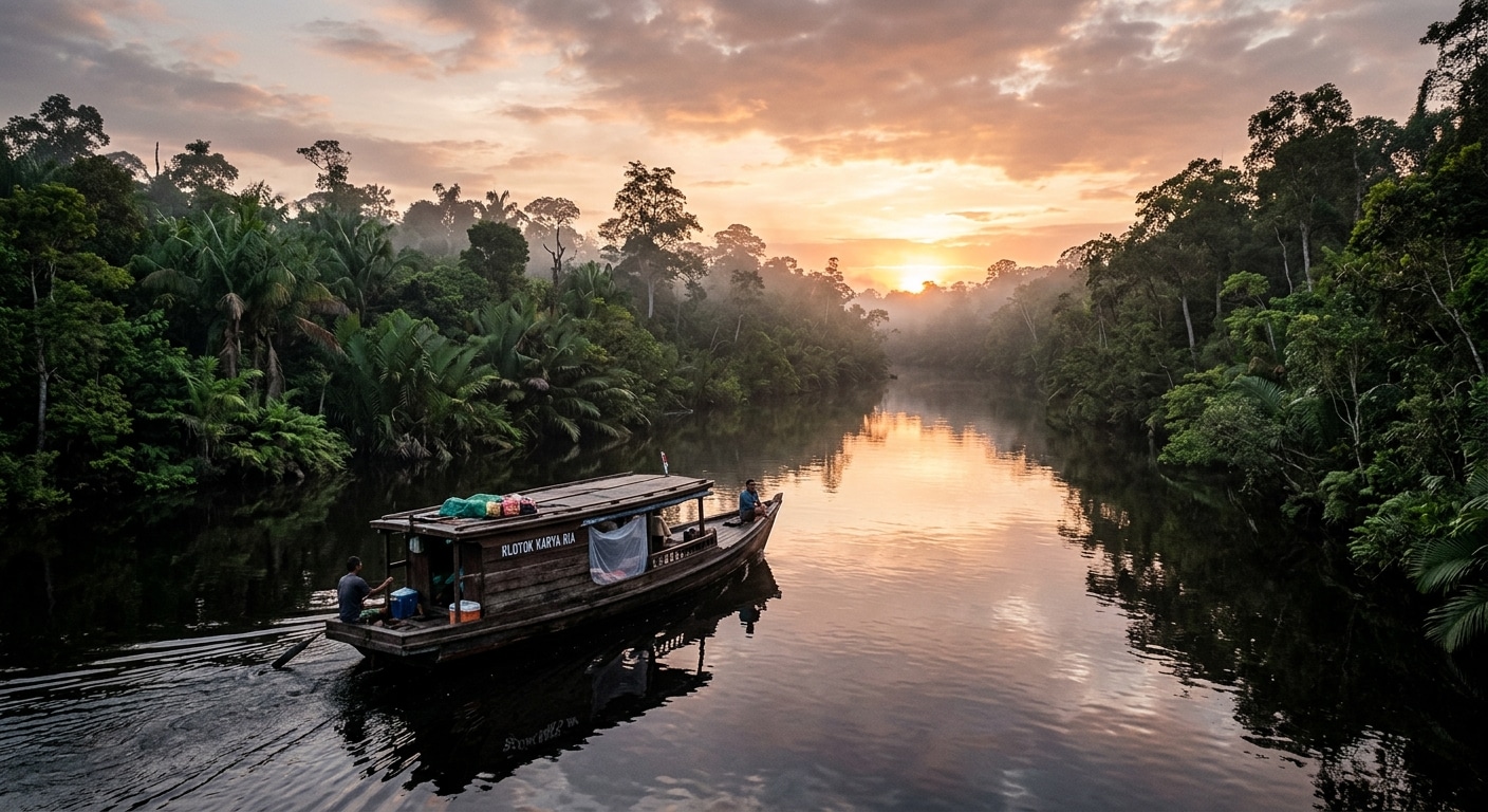La rivière qui ouvre le monde