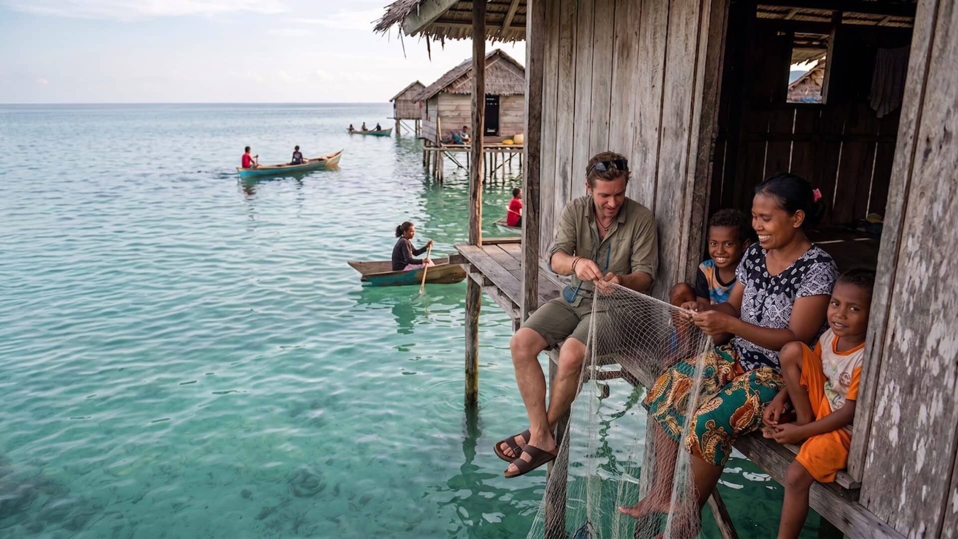 immersion insolite chez les bajau