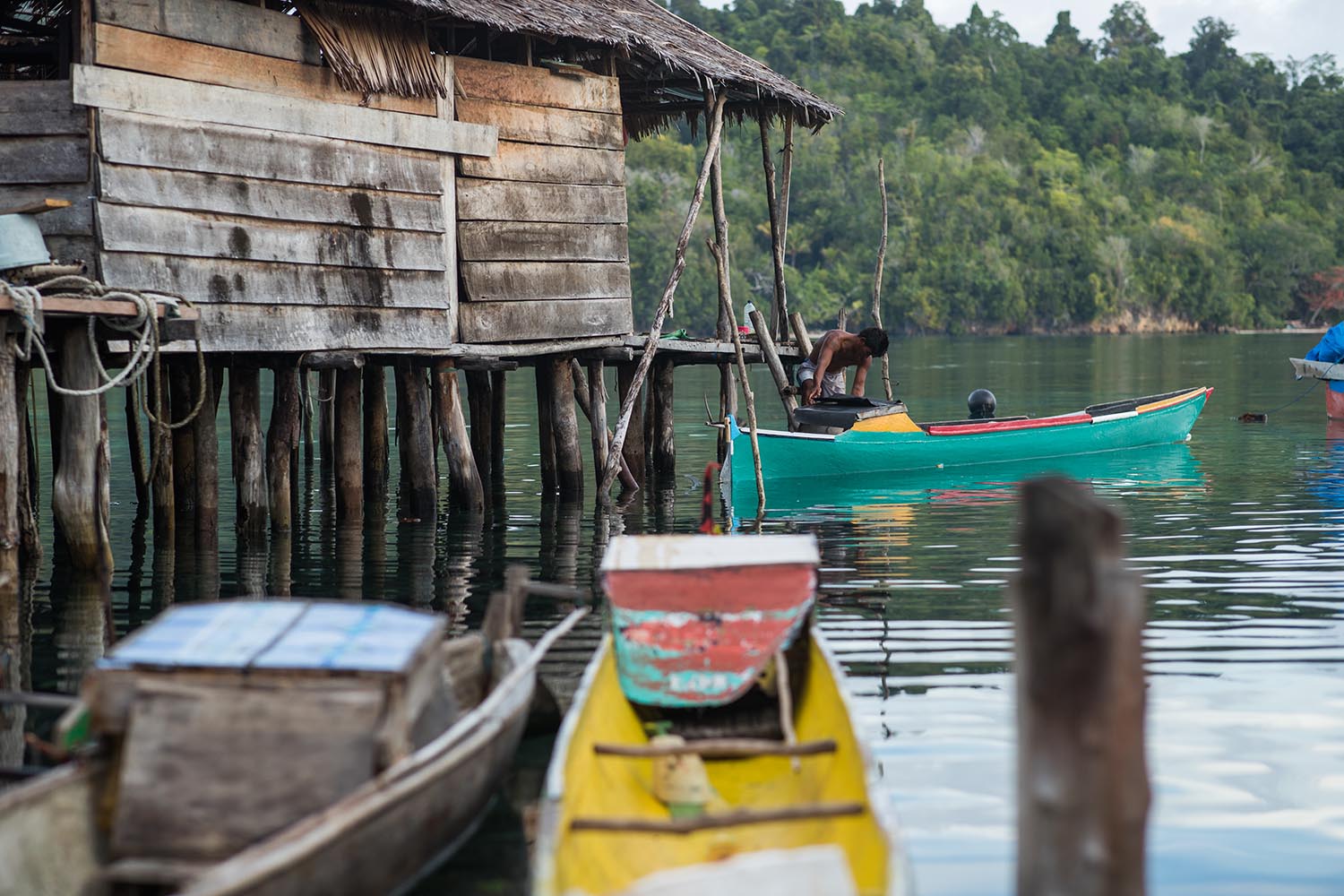 Maison locale au togean
